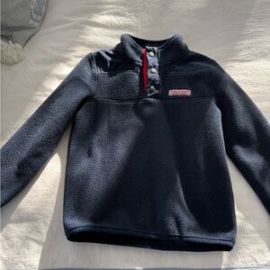 Vineyard Vines Kids Navy Fleece Hoodie